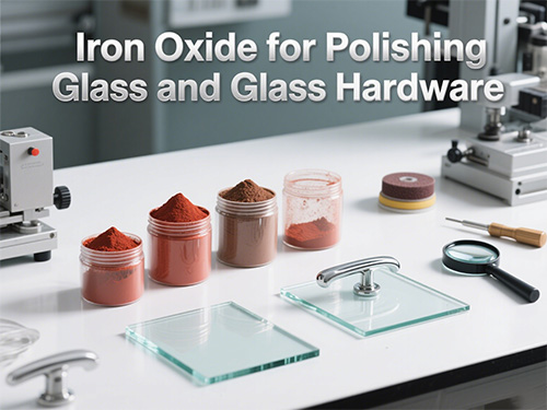 Iron Oxide for Polishing Glass and Glass Hardware